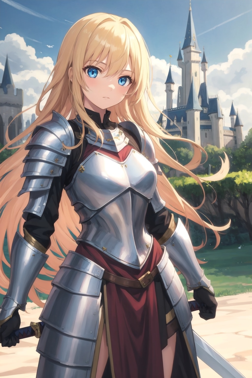 美少女騎士 | の人気AIイラスト・グラビア