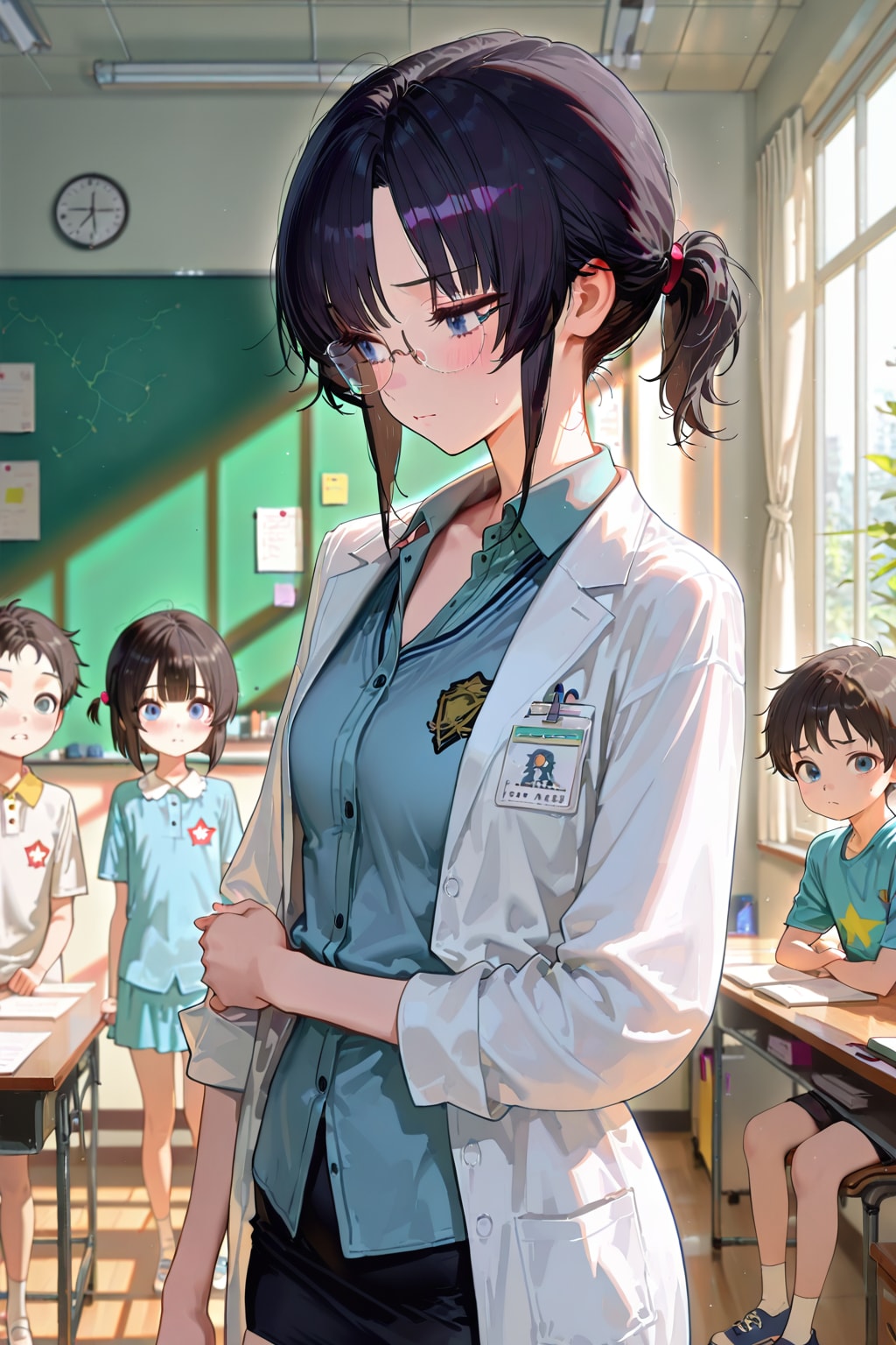 研究助手と被験者 | の人気AIイラスト・グラビア