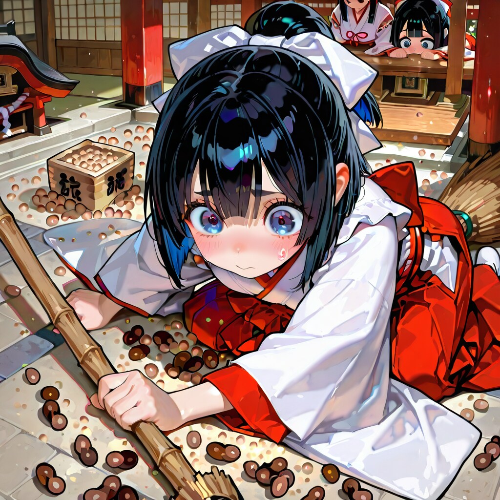 節分のおかたづけ