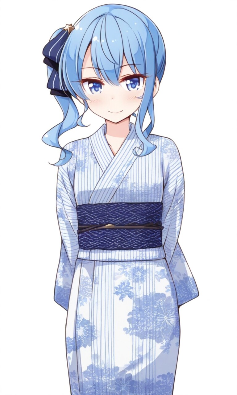 星街すいせい 浴衣 | の人気AIイラスト・グラビア