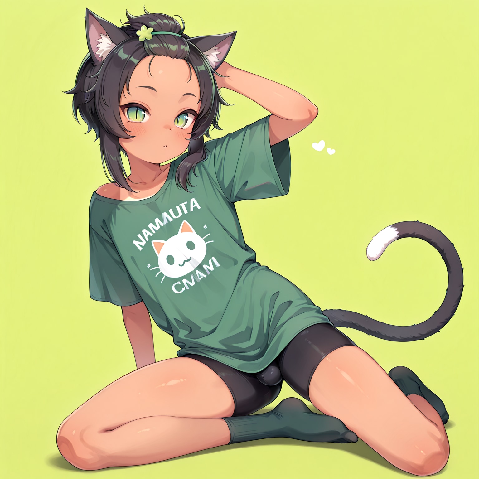 【男の娘】黒猫