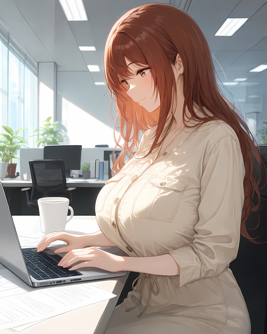 週始めのオフィスワークも有能です💼✨
