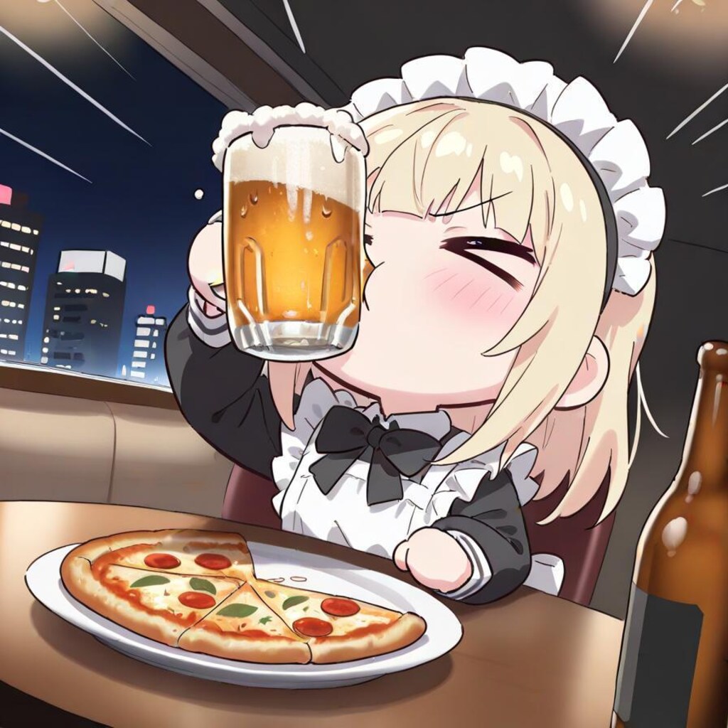 ご く ご く メ イ ド ち ゃ ん