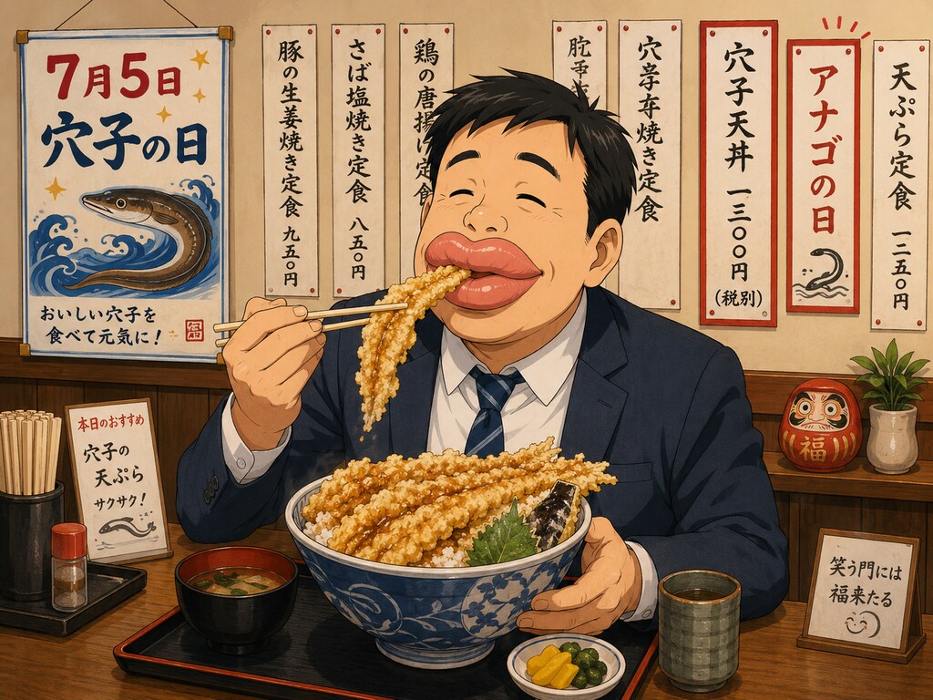 [今日は何の日 7/5] 穴子の日