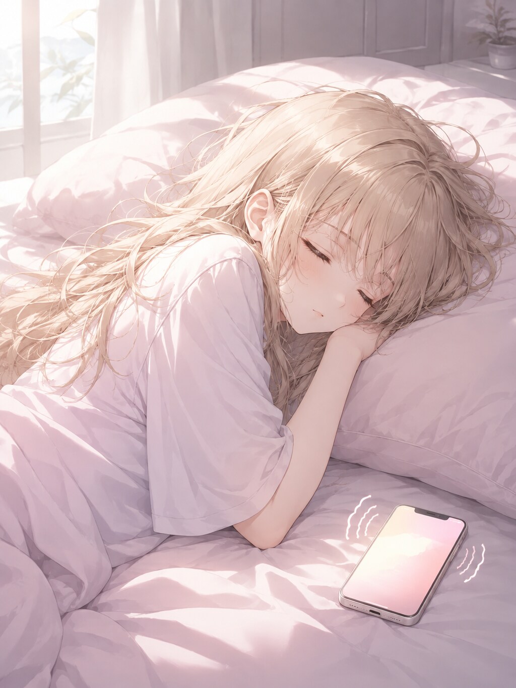 寝坊かな