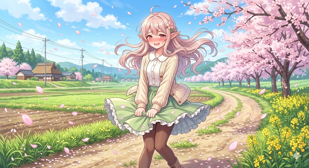 春服エルフ