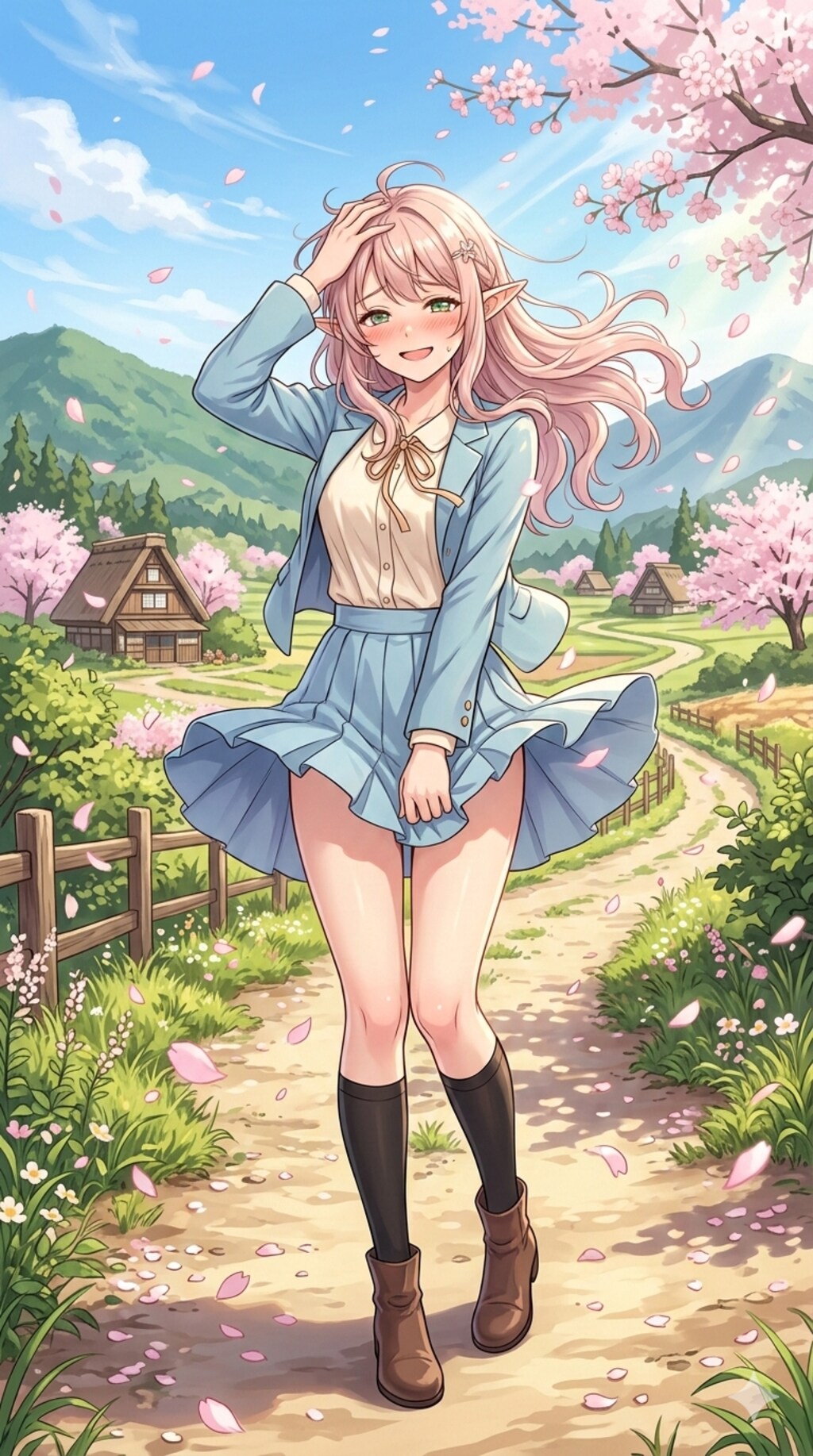 春服エルフ
