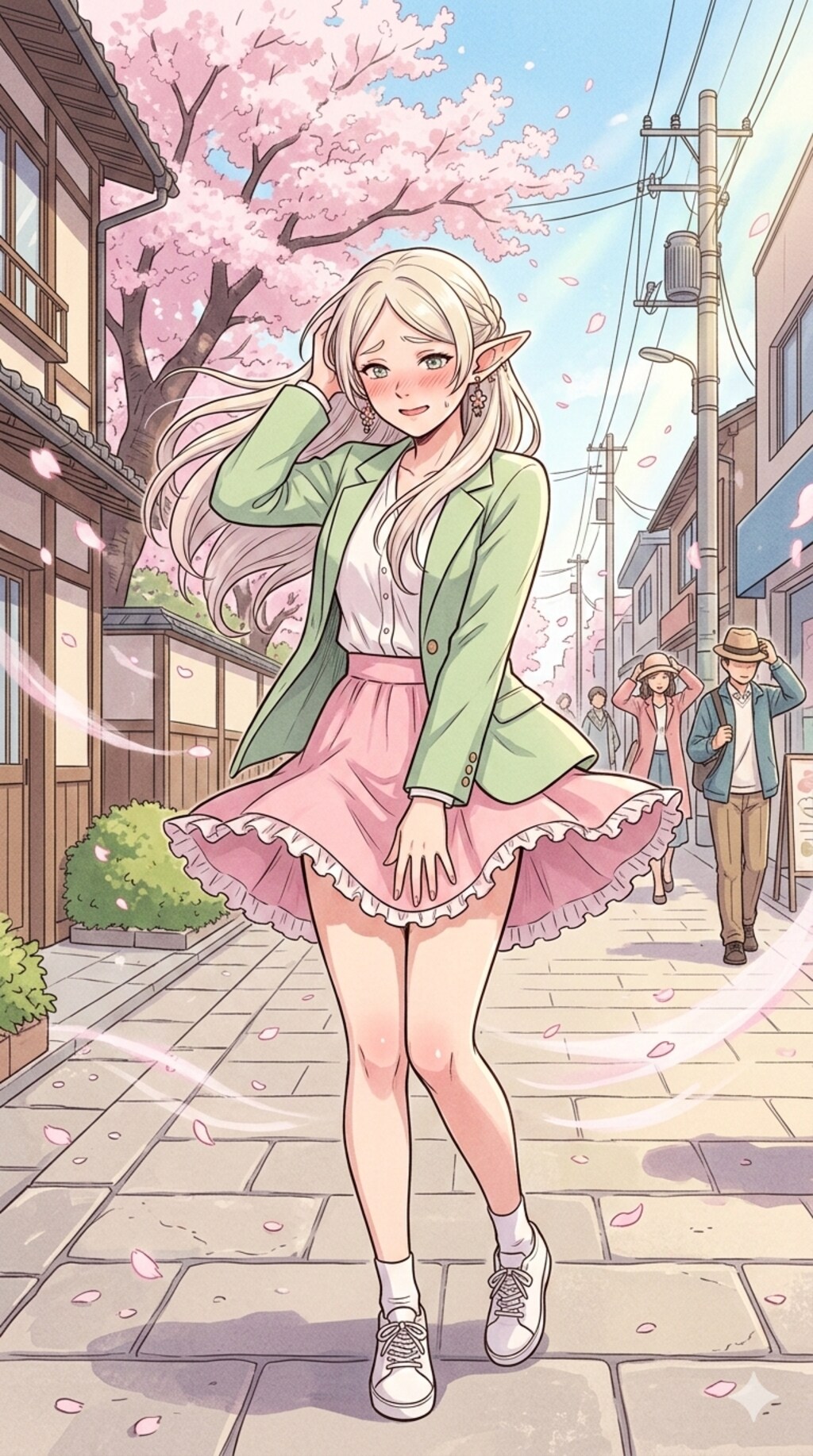 春服エルフ