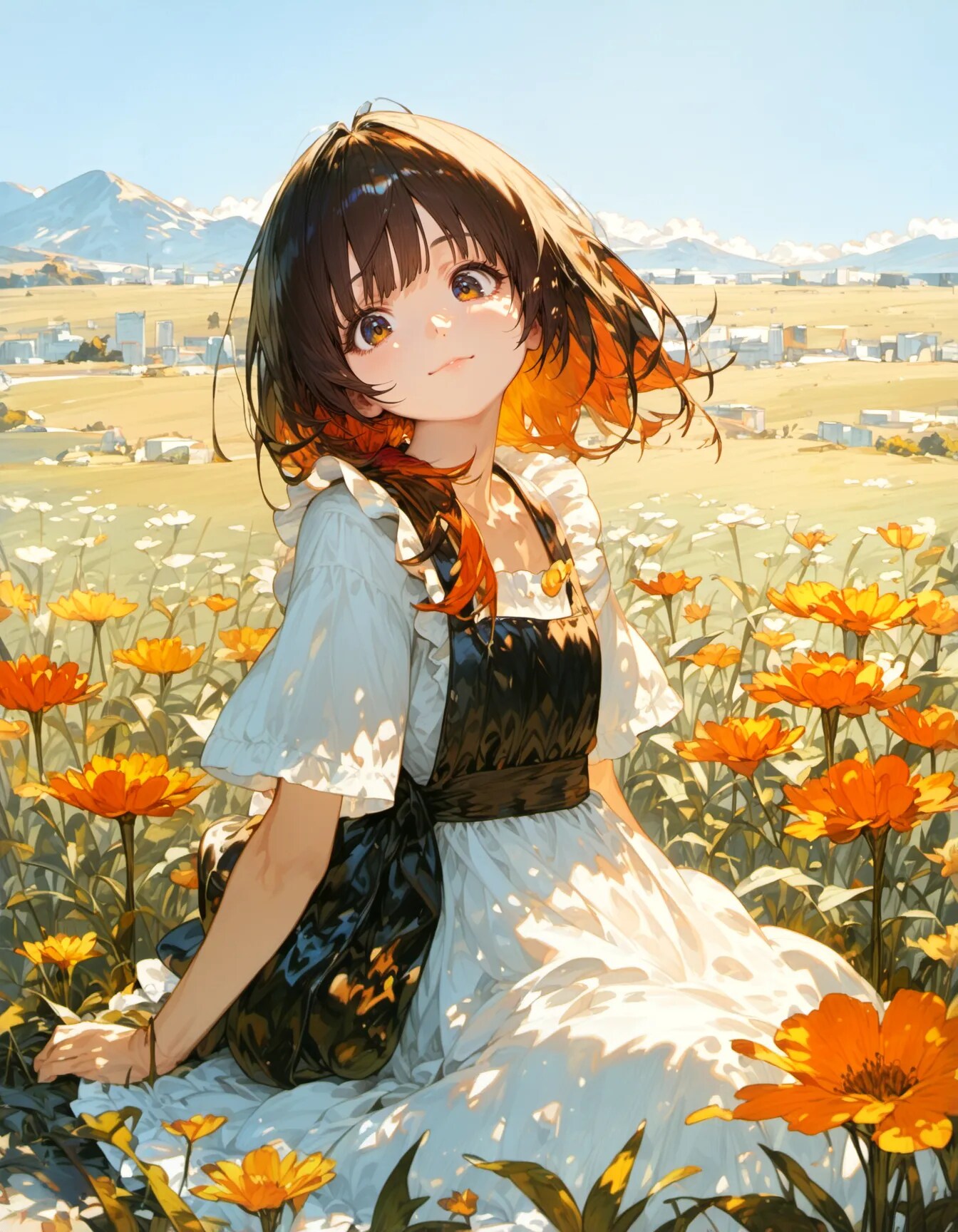 Fields Painted in Amber Dreams