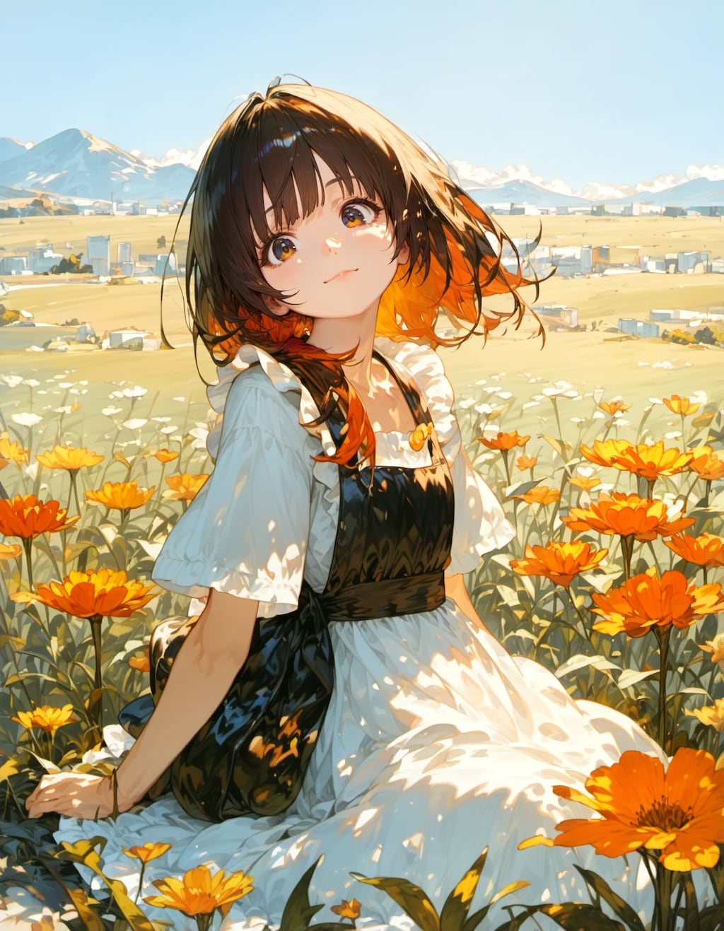 Fields Painted in Amber Dreams