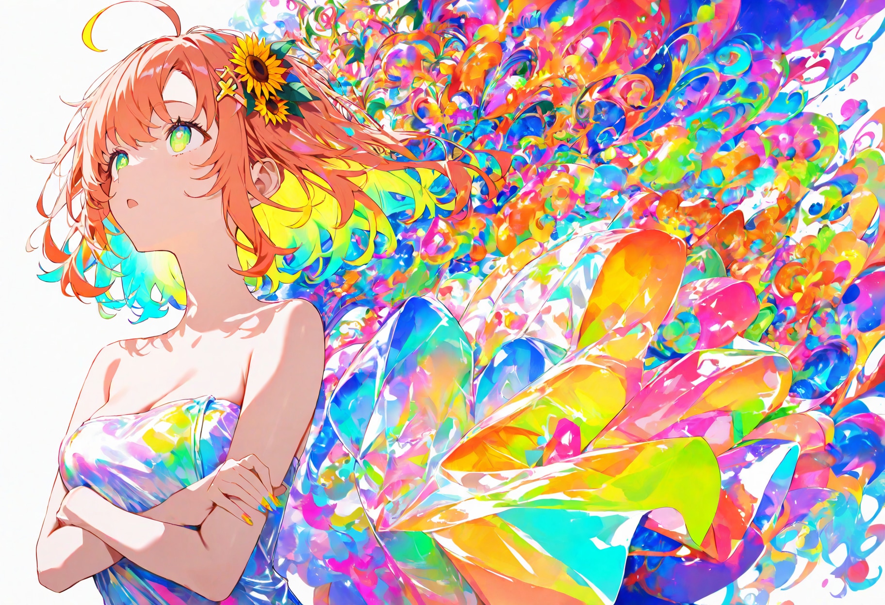 本間ひまわり / にじさんじ | の人気AIイラスト・グラビア