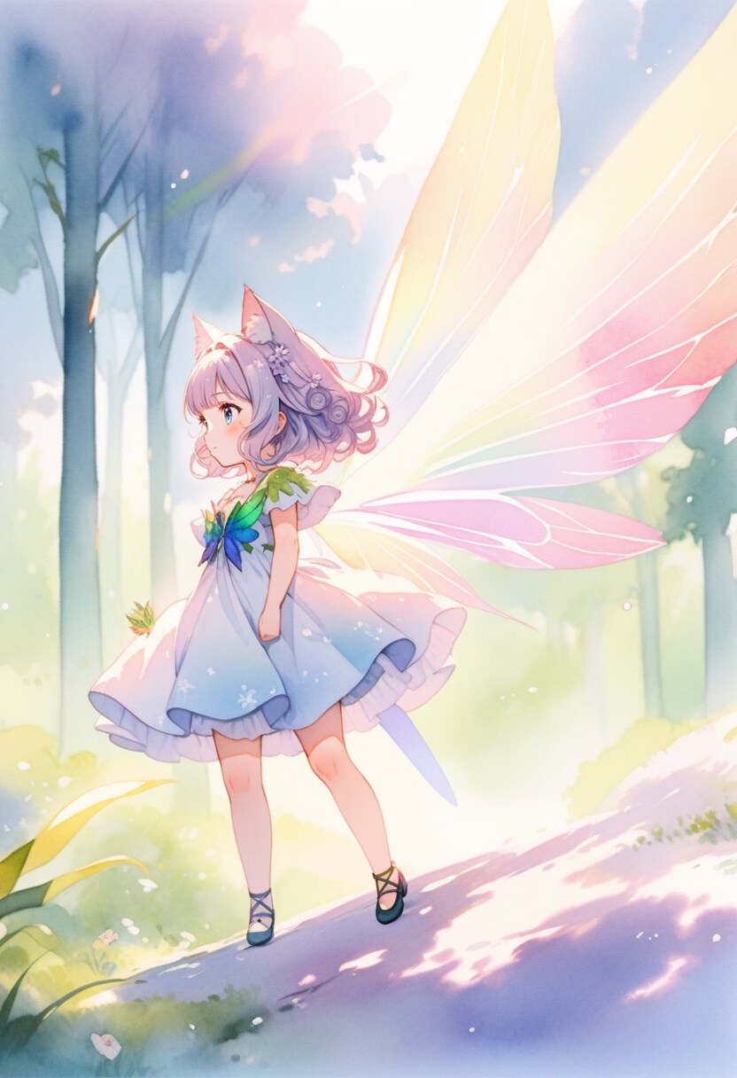 ネコミミ妖精ちゃん２５ | の人気AIイラスト・グラビア