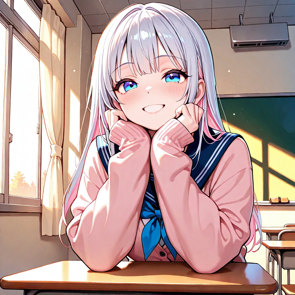 <鈴木ちゃん>萌え袖？