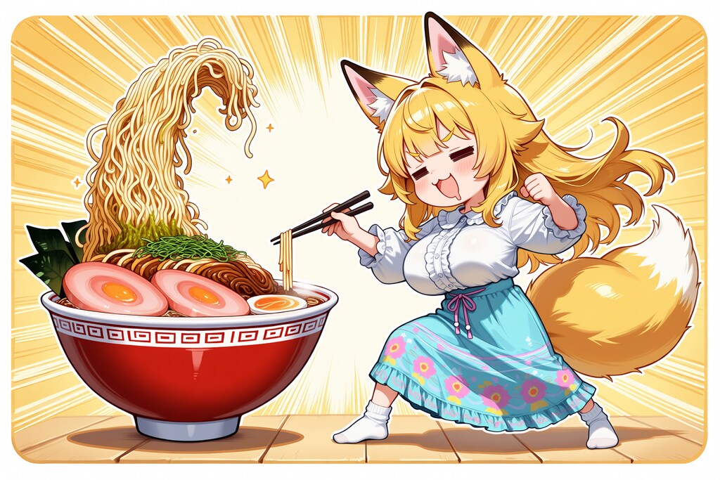 ケモミミゆるふわおねえさんvsくそでか飲食物