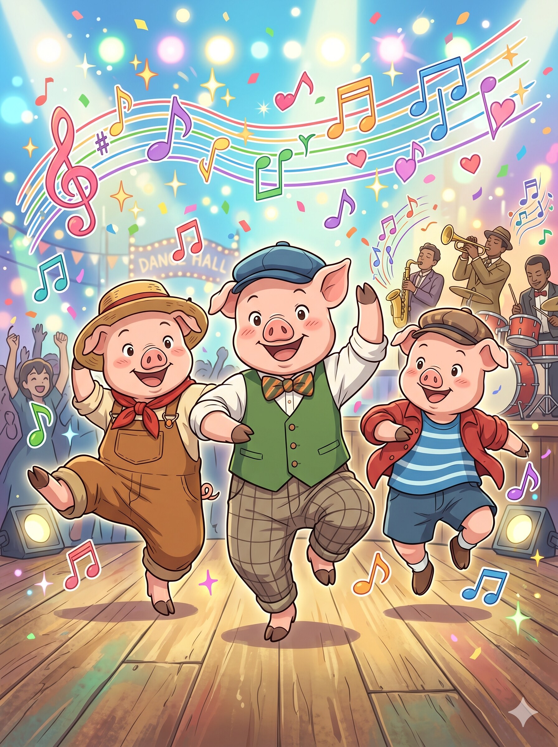 子豚のチャールストン | の人気AIイラスト・グラビア