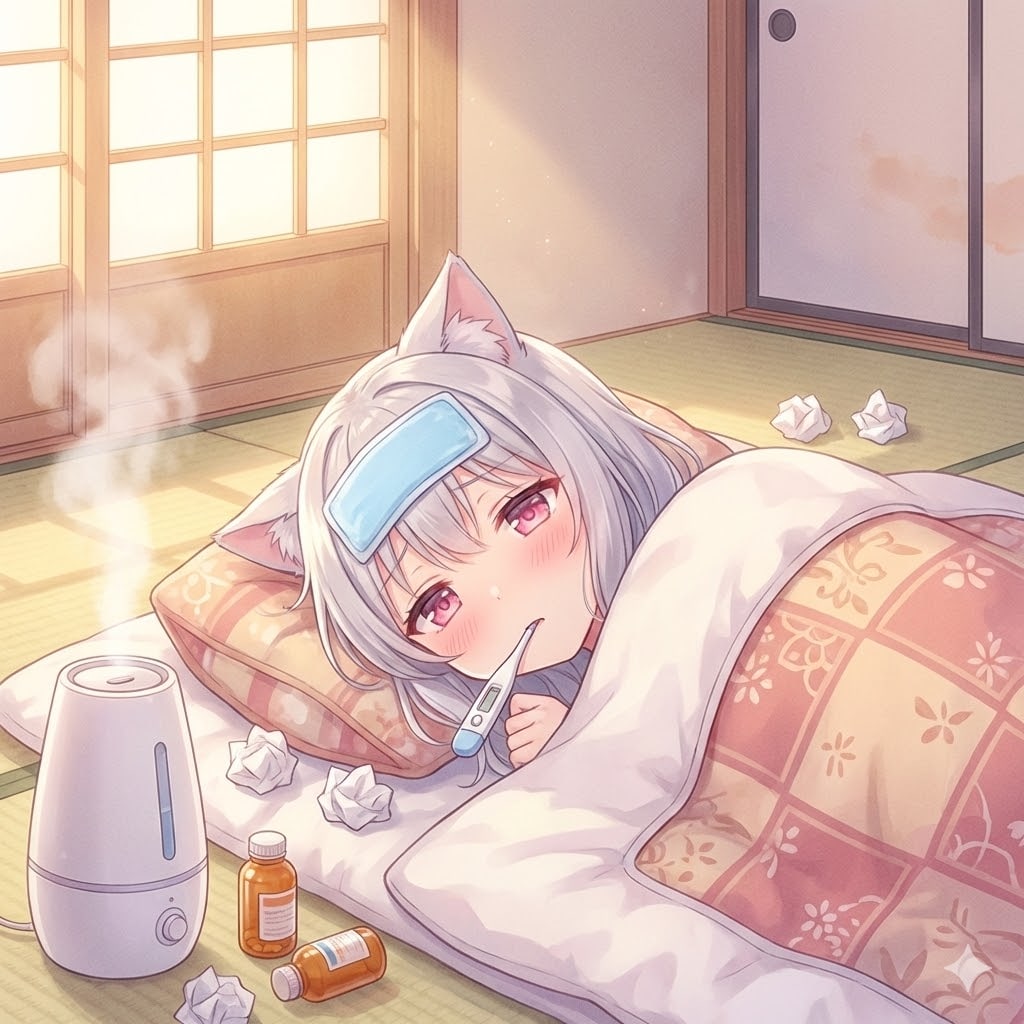 猫む（寝込む） | の人気AIイラスト・グラビア