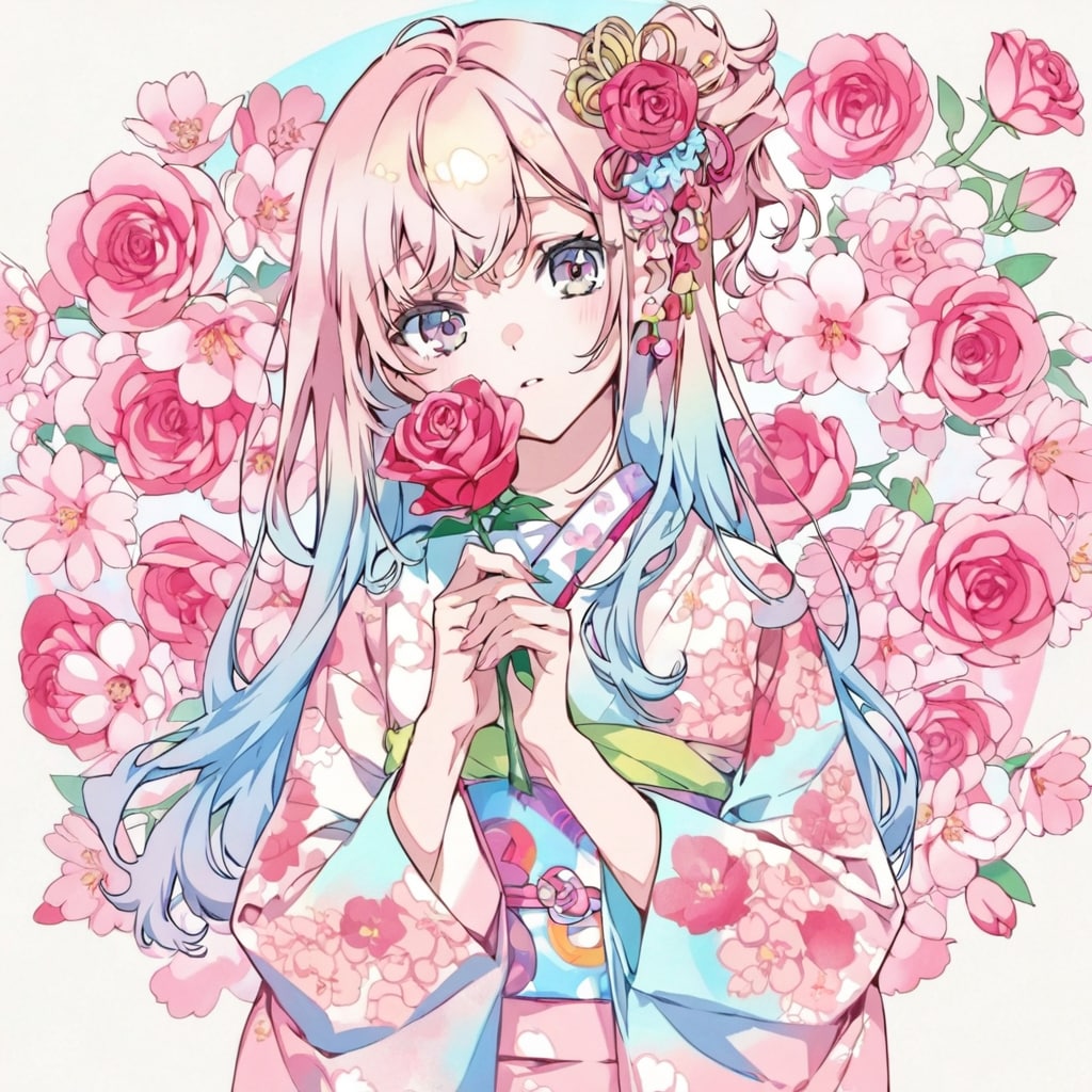 バラをどうぞ | の人気AIイラスト・グラビア