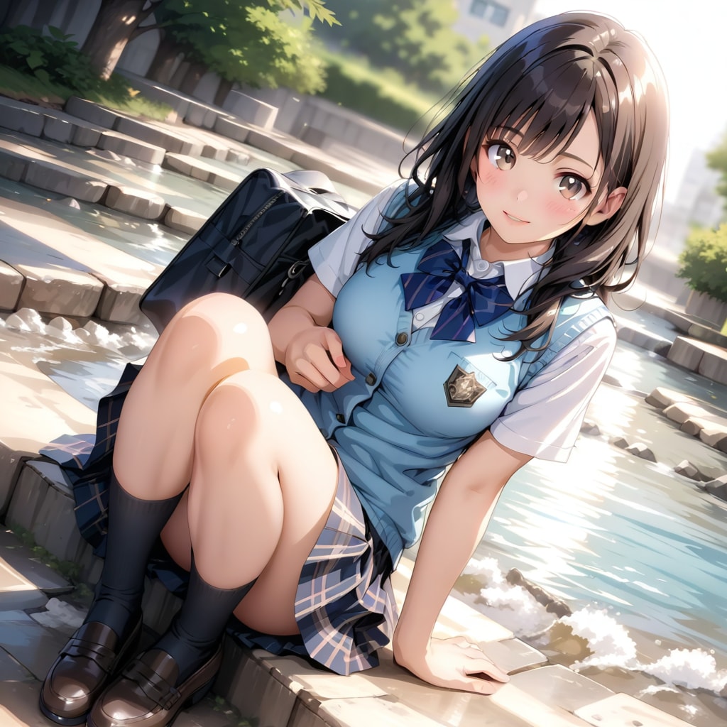 川辺にて（仮）