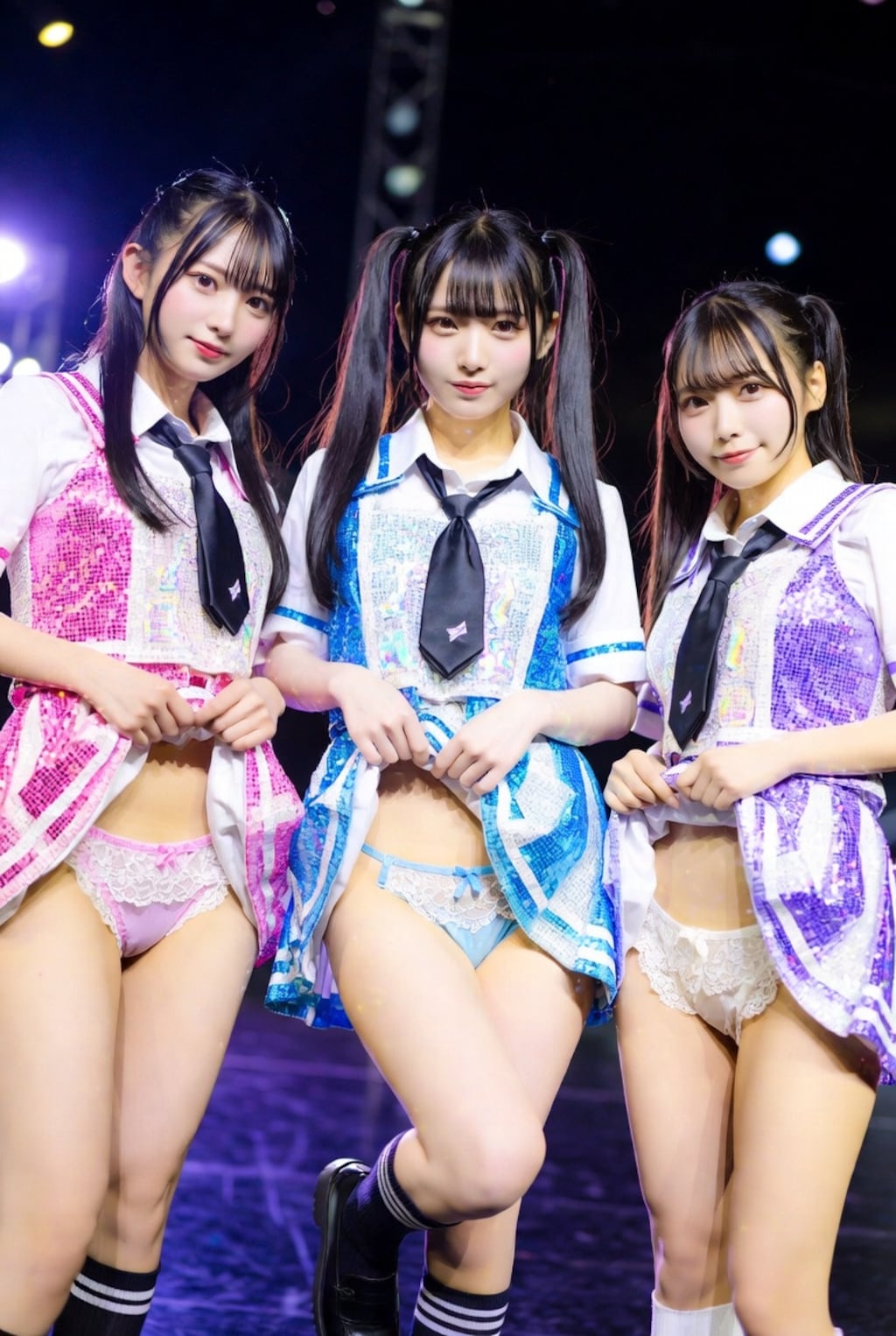 下着見せアイドル爆誕