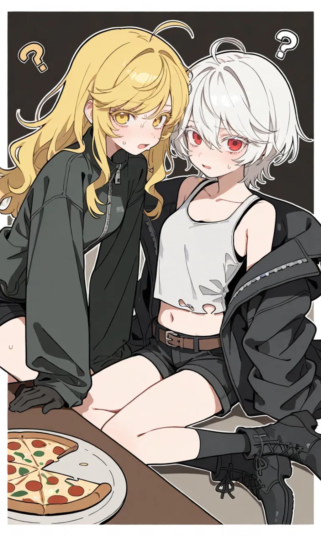 よその子とうちの子と2人を見つめる僕