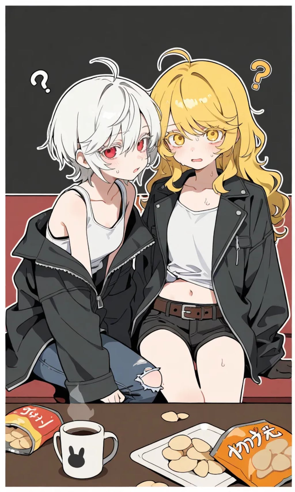 よその子とうちの子と2人を見つめる僕