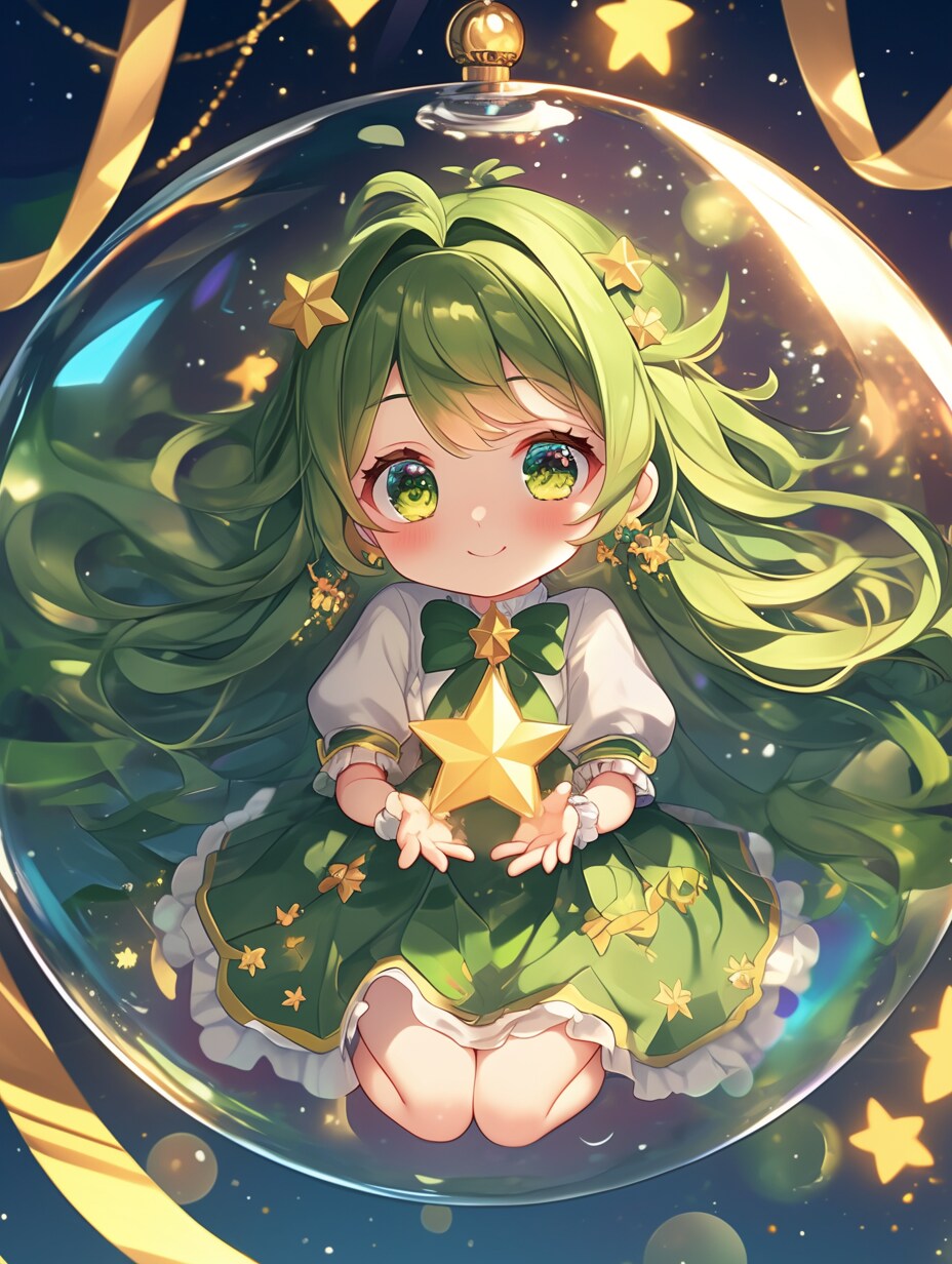 「瓶詰の少女」碧56 | の人気AIイラスト・グラビア