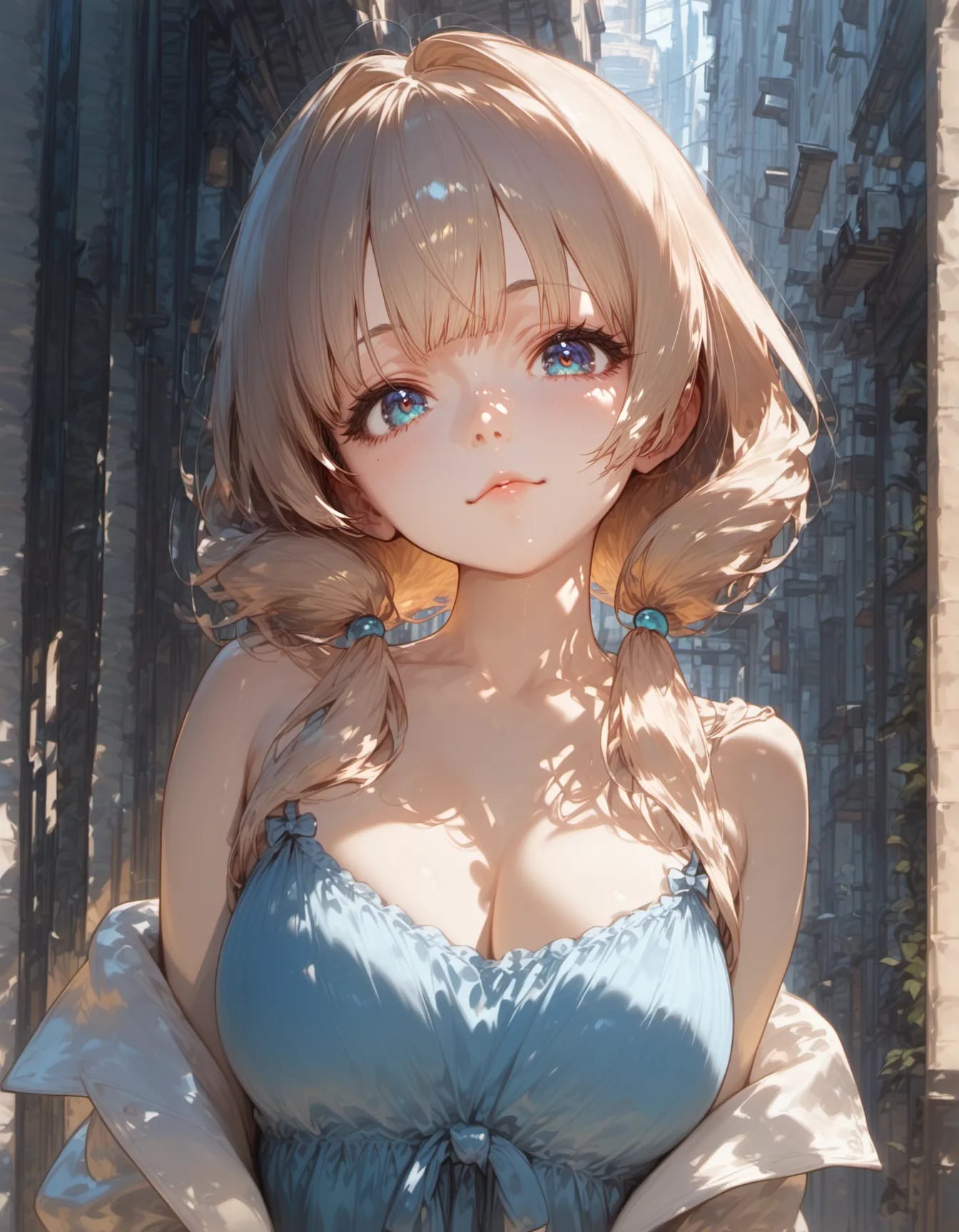 Alleyway Sunbeams | の人気AIイラスト・グラビア