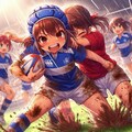 🏉泥まみれの女子ラグビー 140 8枚目