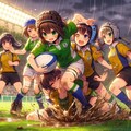 🏉泥まみれの女子ラグビー 140 7枚目
