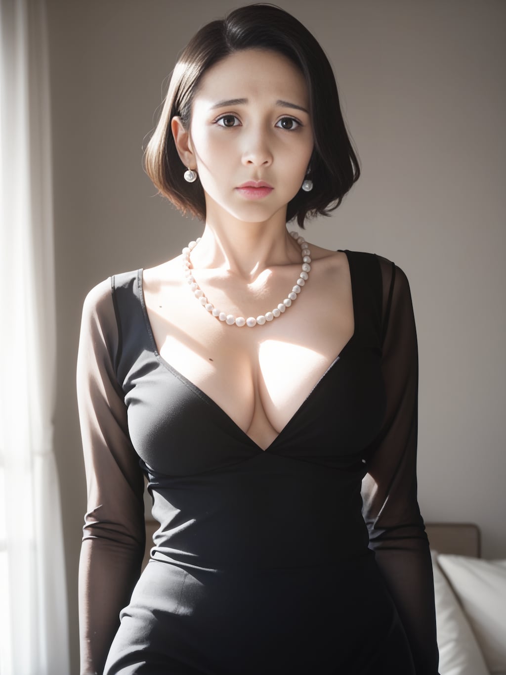 喪服の未亡人3