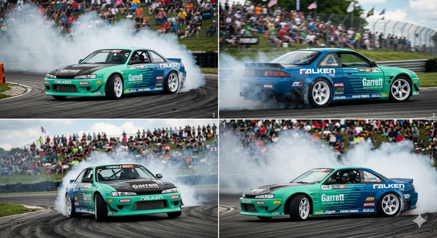 ファルケンS14シルビアのドリ車