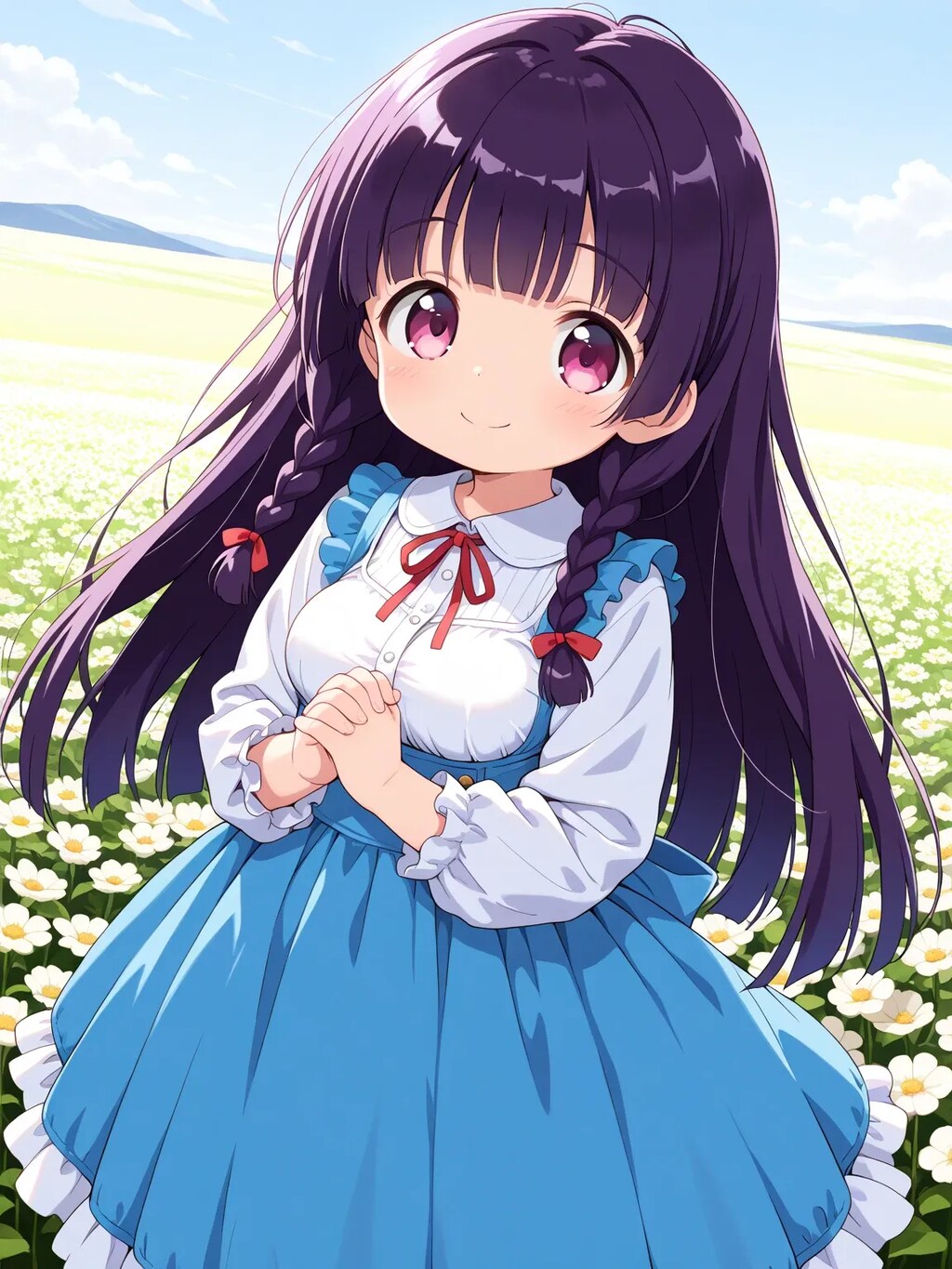 白いドレスのゆうこちゃん