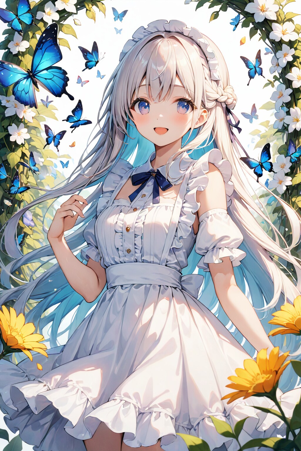 白メイドちゃん