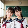 女子高生2人21 4枚目