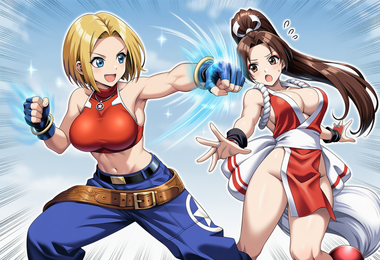 舞vsブルーマリー