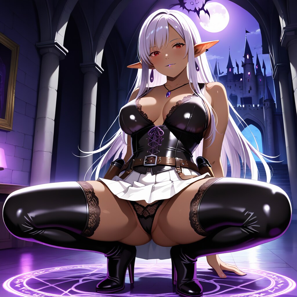 お題：HARPY_闇エルフ（動画：写実化）