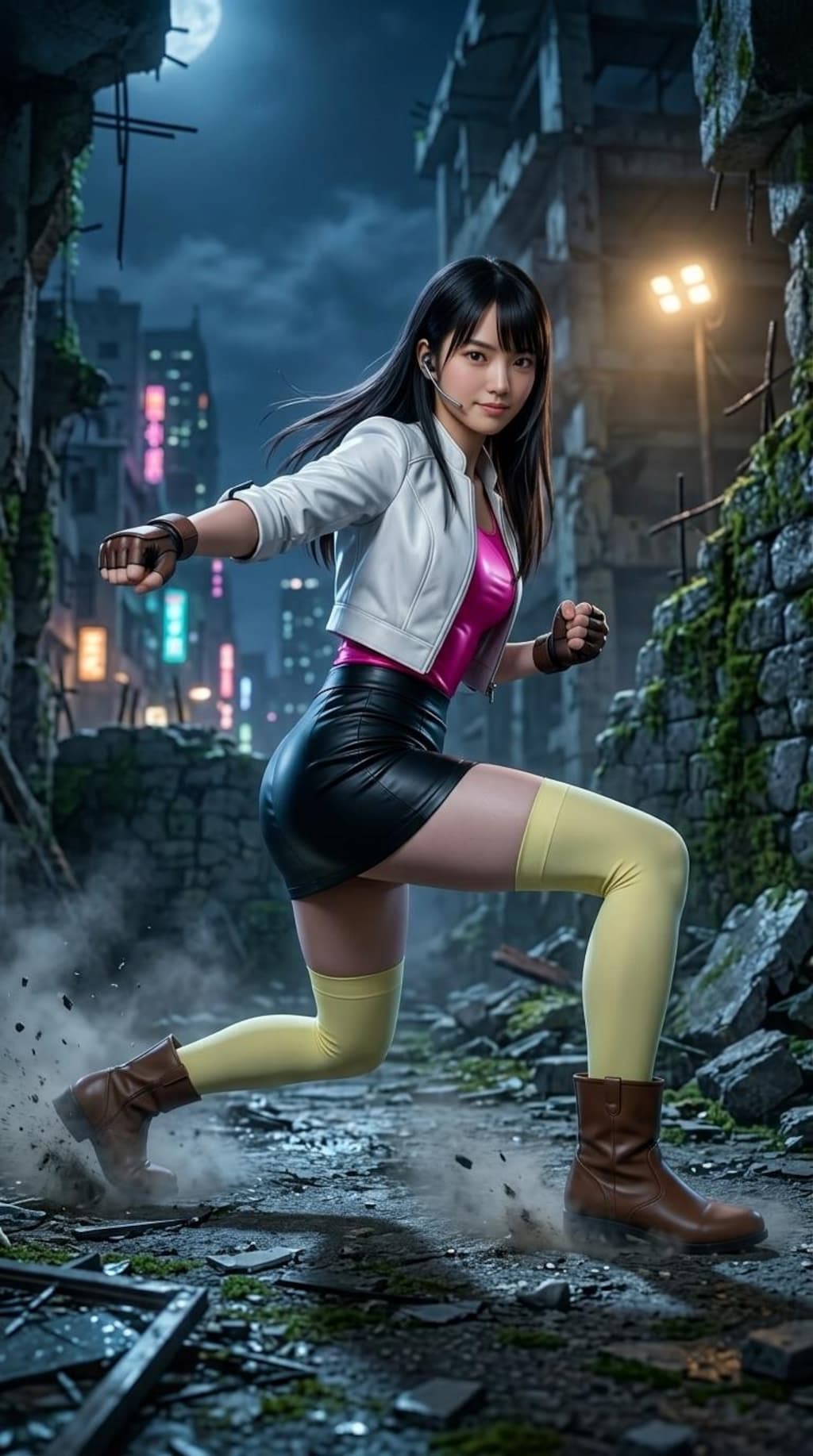 メタル系ヒロインの私服
