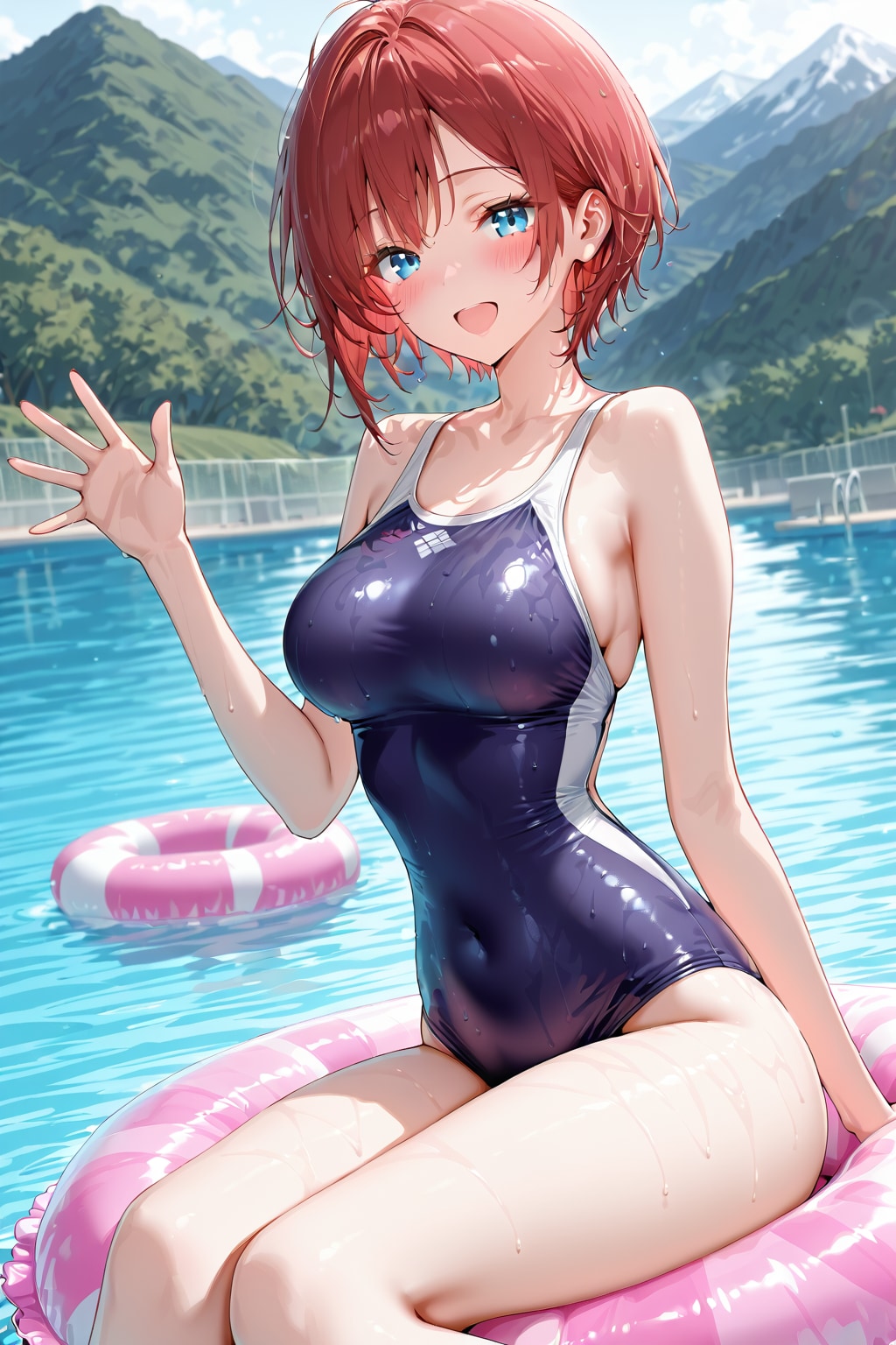 川遊び