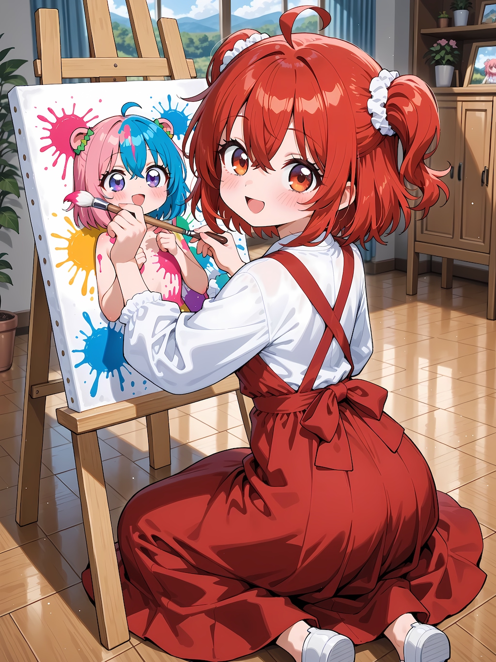 見せられないよ