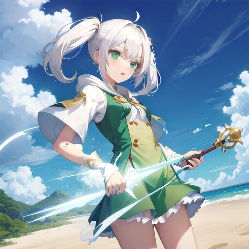 氷を使う魔法使いさん