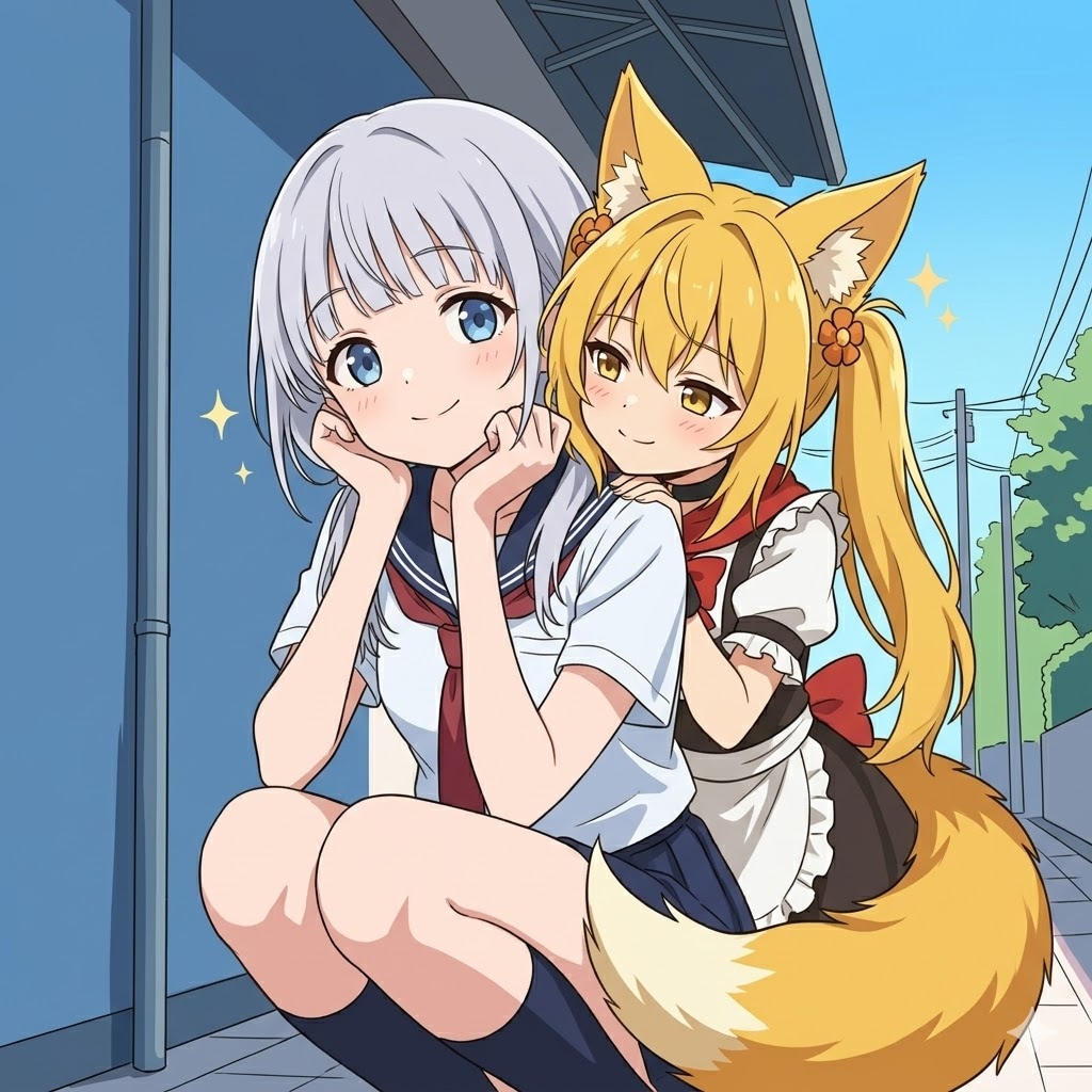 智さんのまことちゃんに懐く