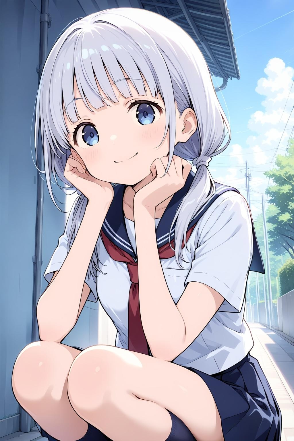 智さんのまことちゃんに懐く