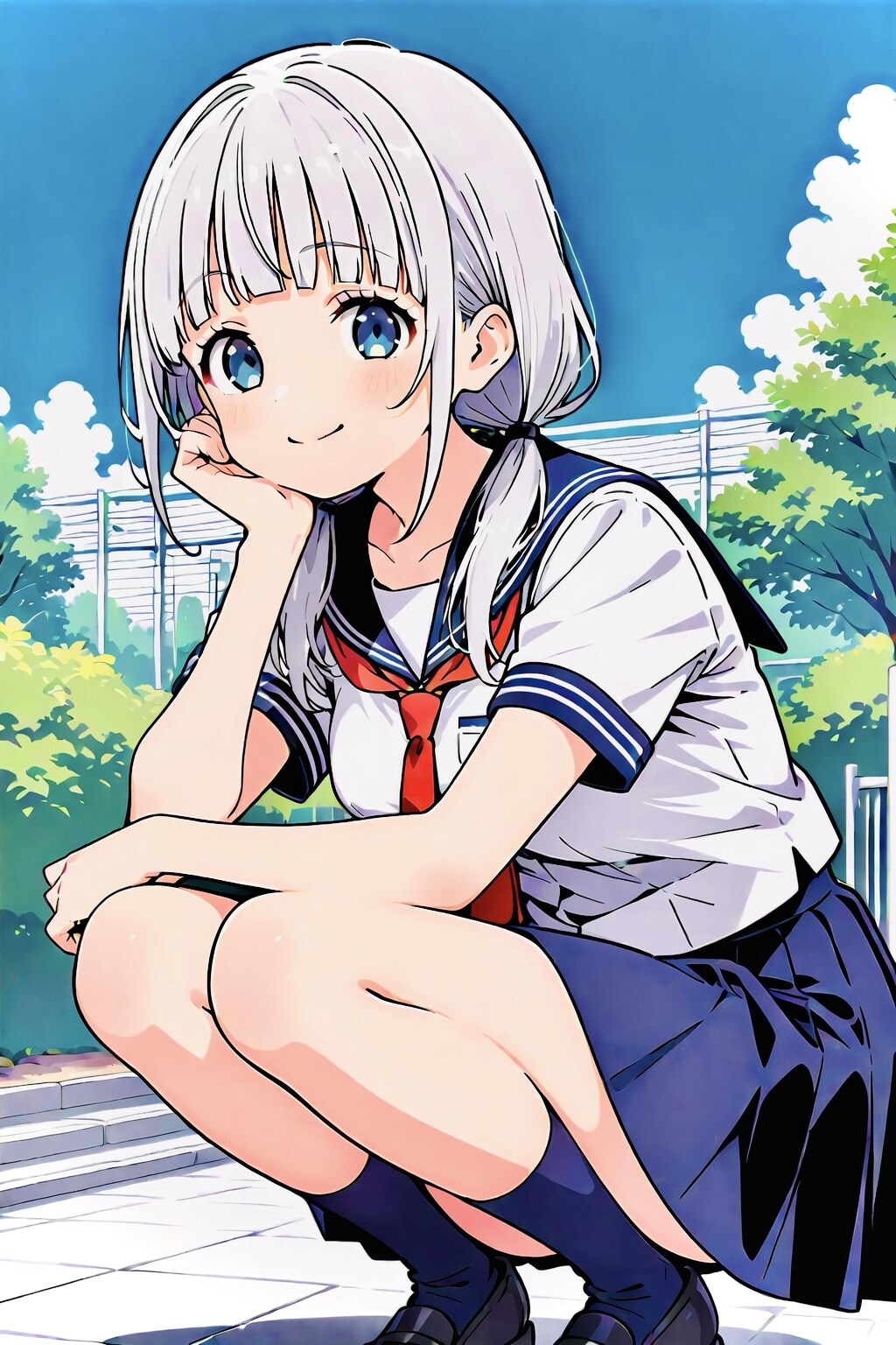 智さんのまことちゃんに懐く