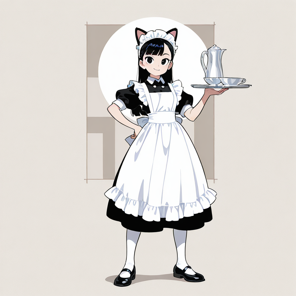 ネコ耳メイドさん