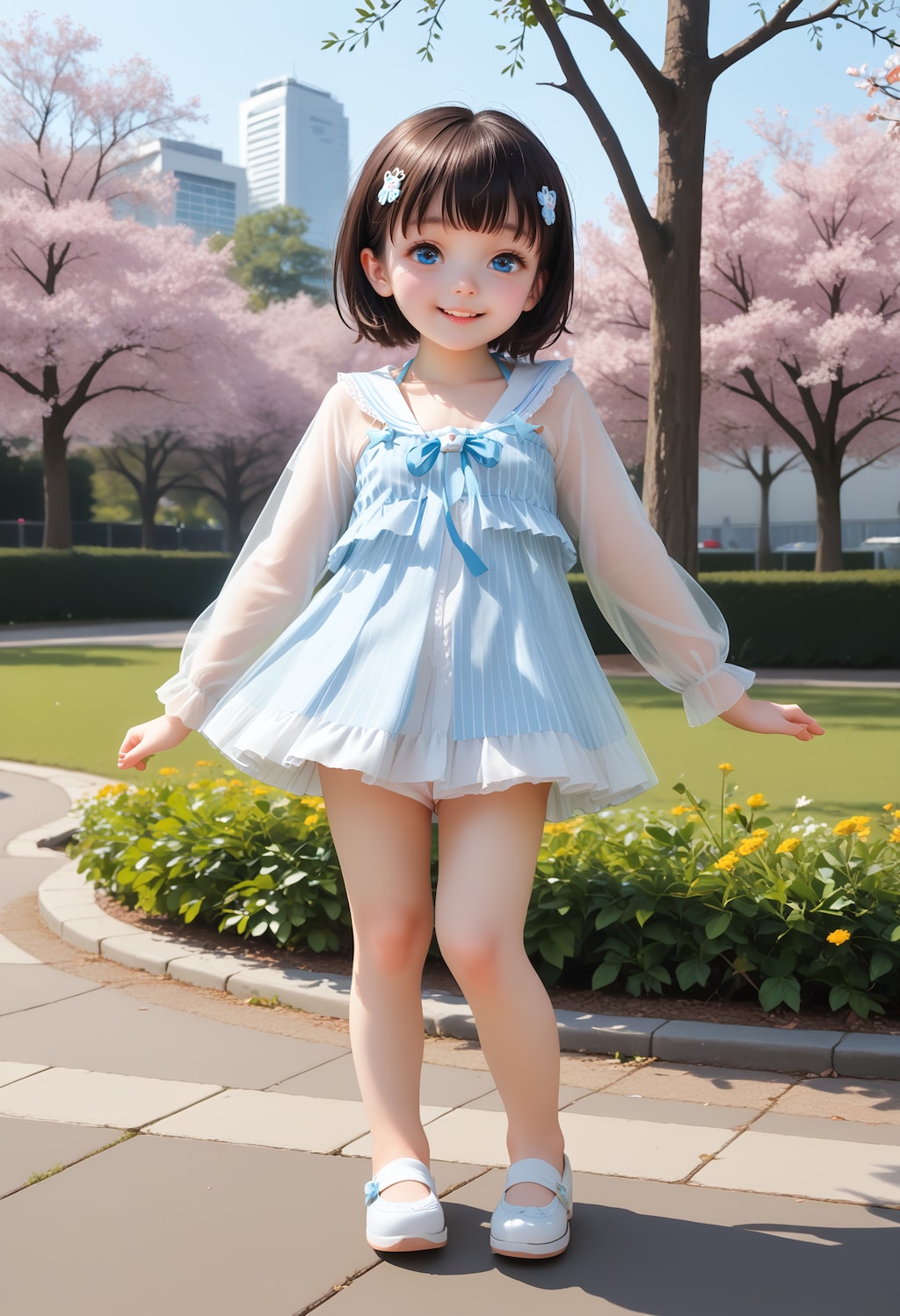 おぢたん❤️あしょぼ⁉️（ (*ﾟдﾟ*)ﾄﾞｷﾄﾞｷ）【model：waiSemireal_v30】