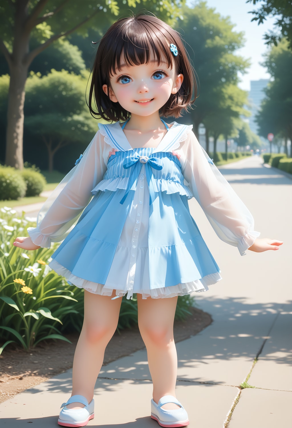 おぢたん❤️あしょぼ⁉️（ (*ﾟдﾟ*)ﾄﾞｷﾄﾞｷ）【model：waiSemireal_v30】