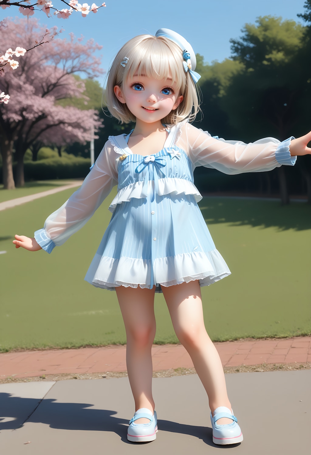 おぢたん❤️あしょぼ⁉️（ (*ﾟдﾟ*)ﾄﾞｷﾄﾞｷ）【model：waiSemireal_v30】