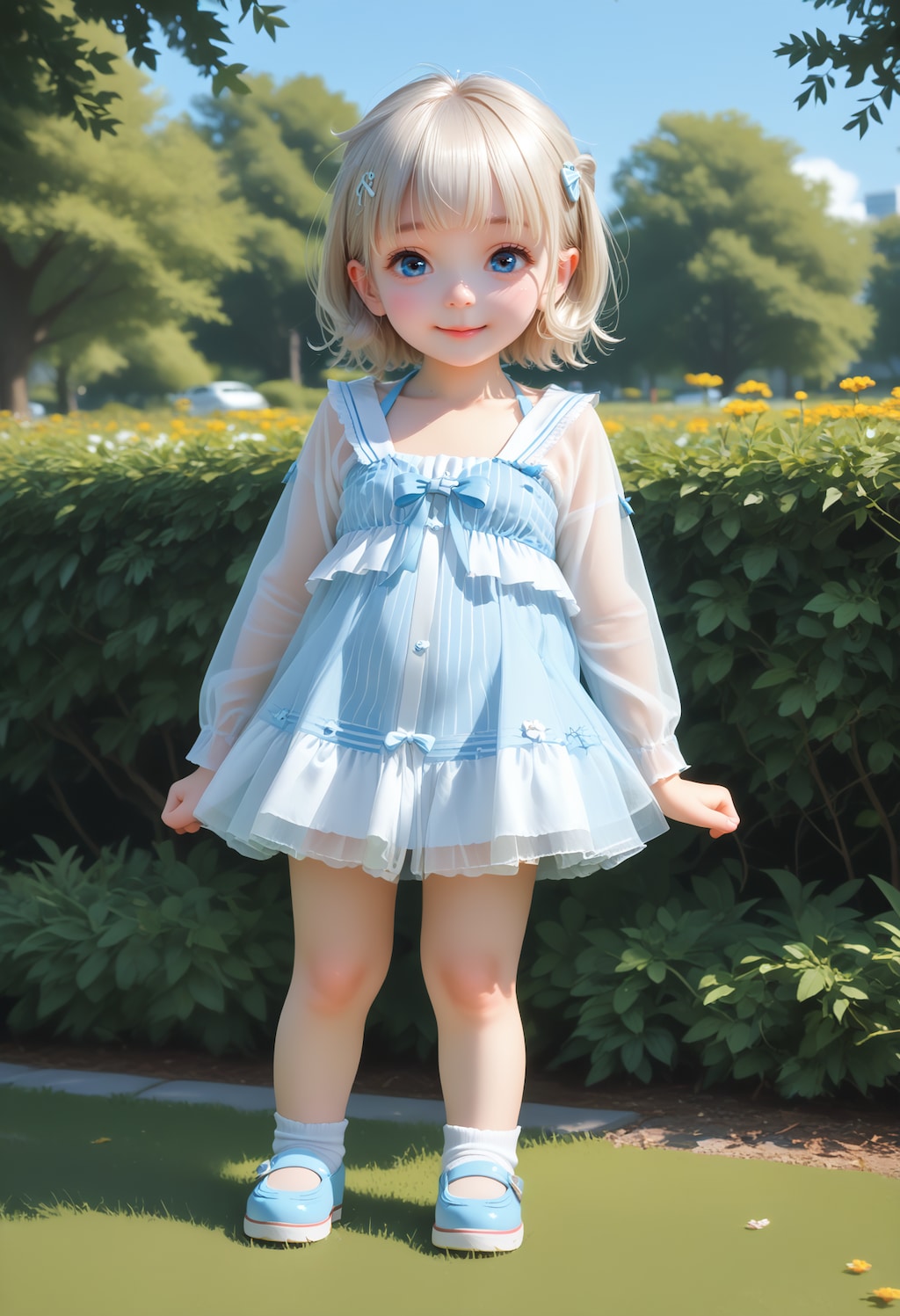 おぢたん❤️あしょぼ⁉️（ (*ﾟдﾟ*)ﾄﾞｷﾄﾞｷ）【model：waiSemireal_v30】