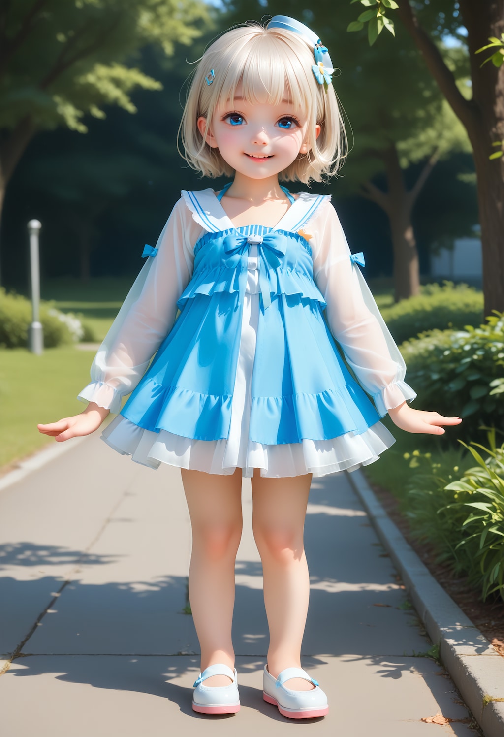 おぢたん❤️あしょぼ⁉️（ (*ﾟдﾟ*)ﾄﾞｷﾄﾞｷ）【model：waiSemireal_v30】