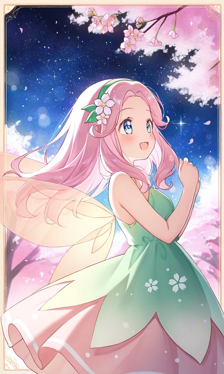 桜の妖精コス・花海ことは。